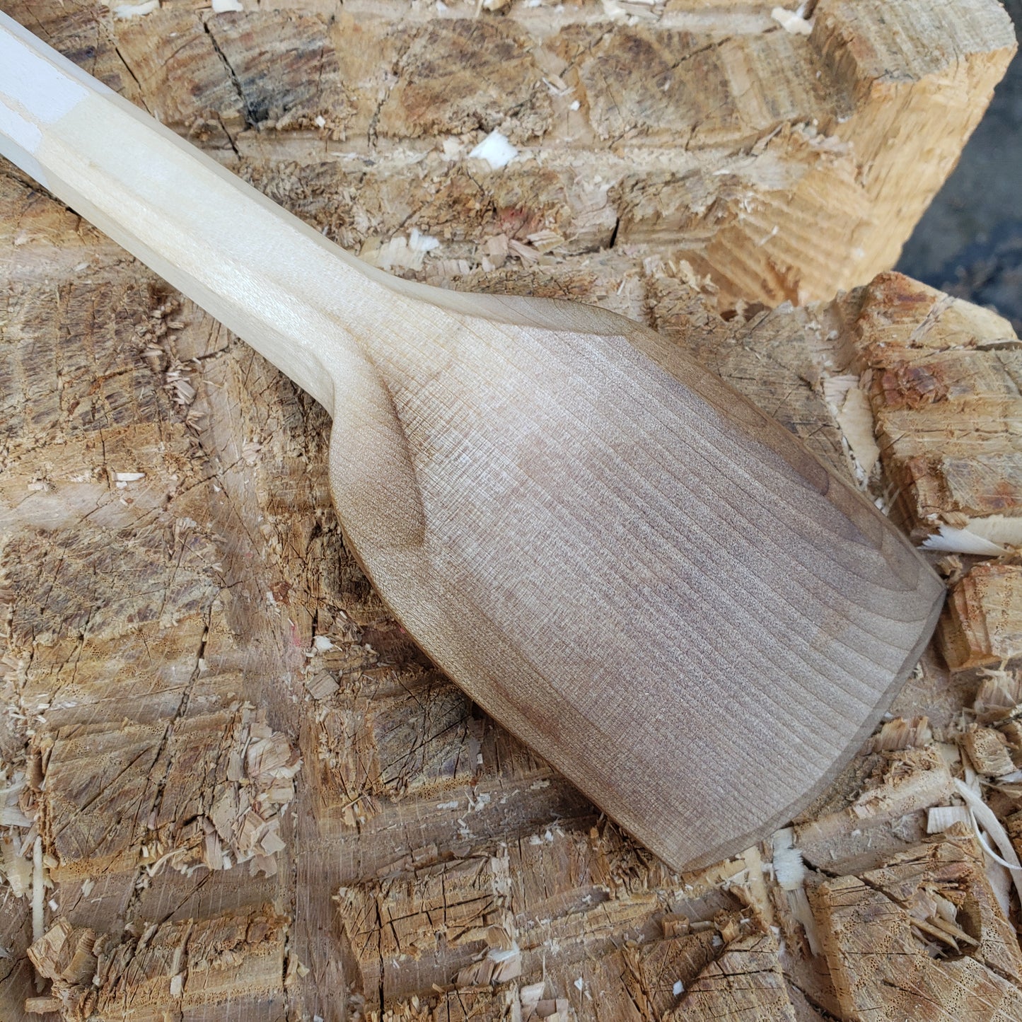 12.5" Baked Birch Cooking Spoon