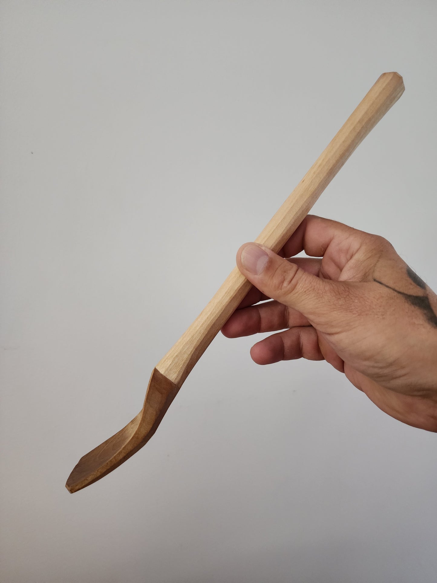 12" Birch cooking spoon