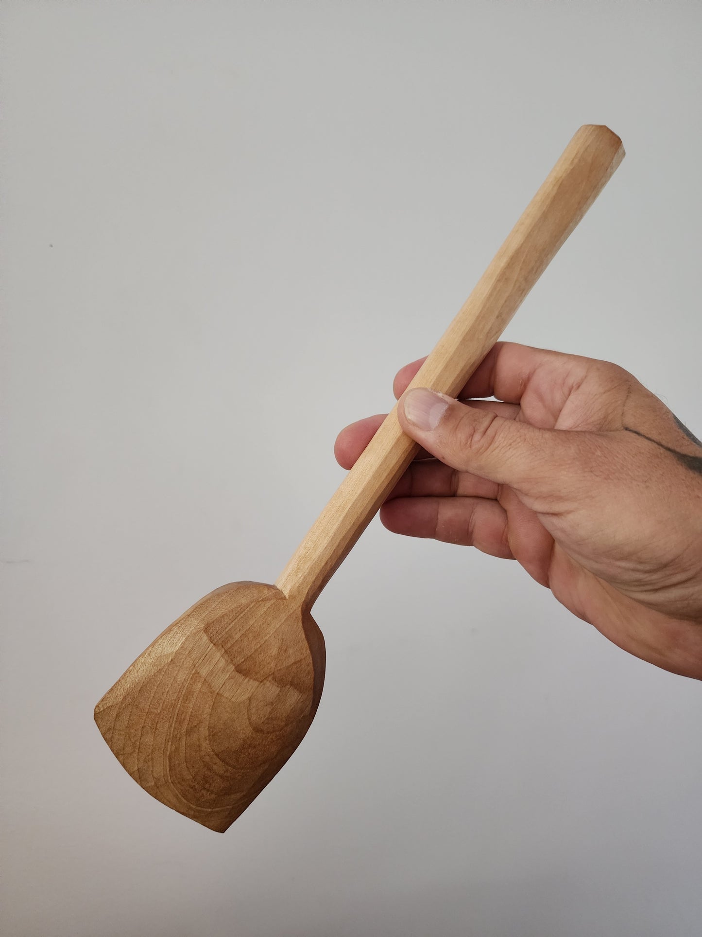 12" Birch cooking spoon