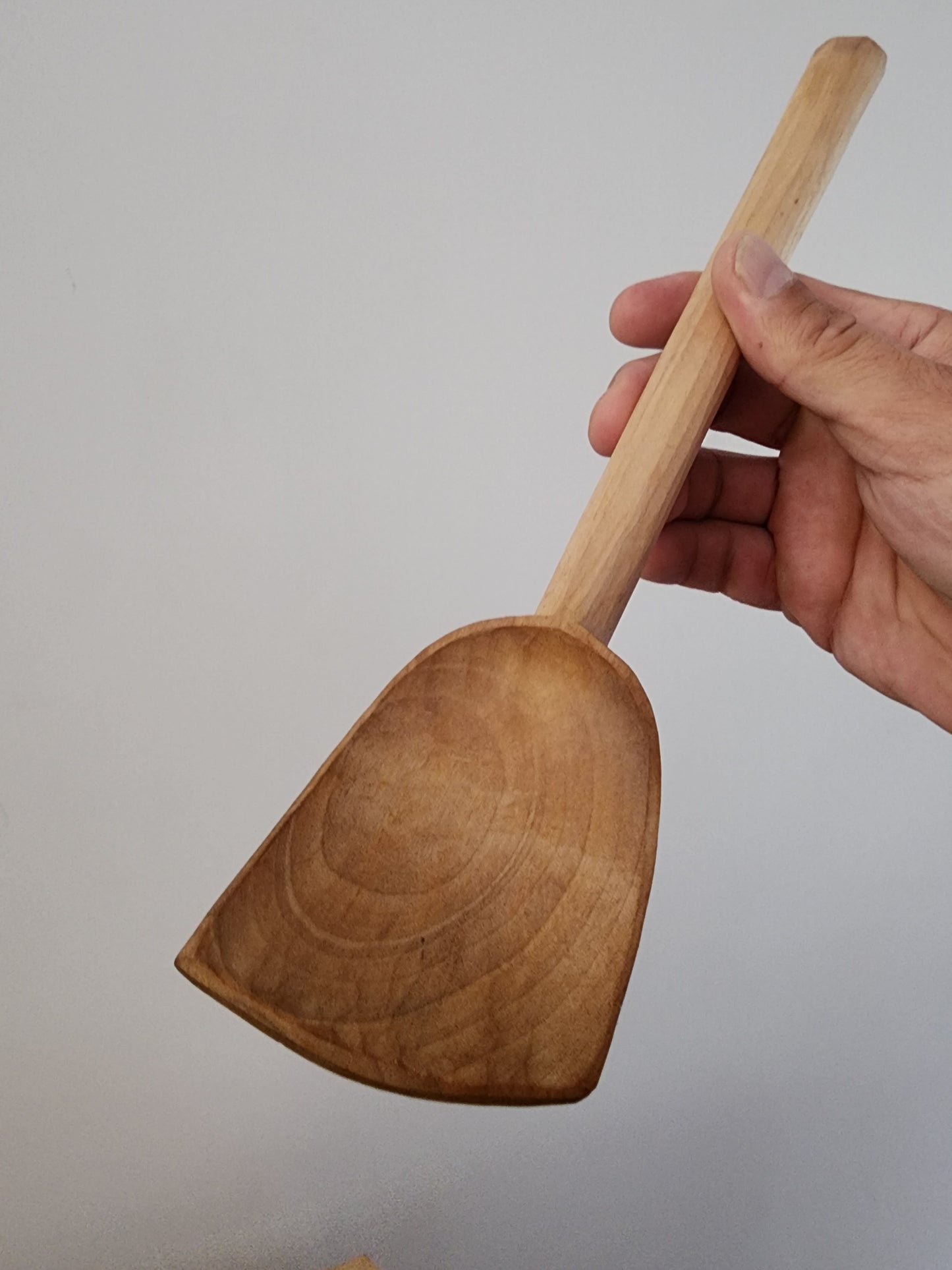 12" Birch cooking spoon