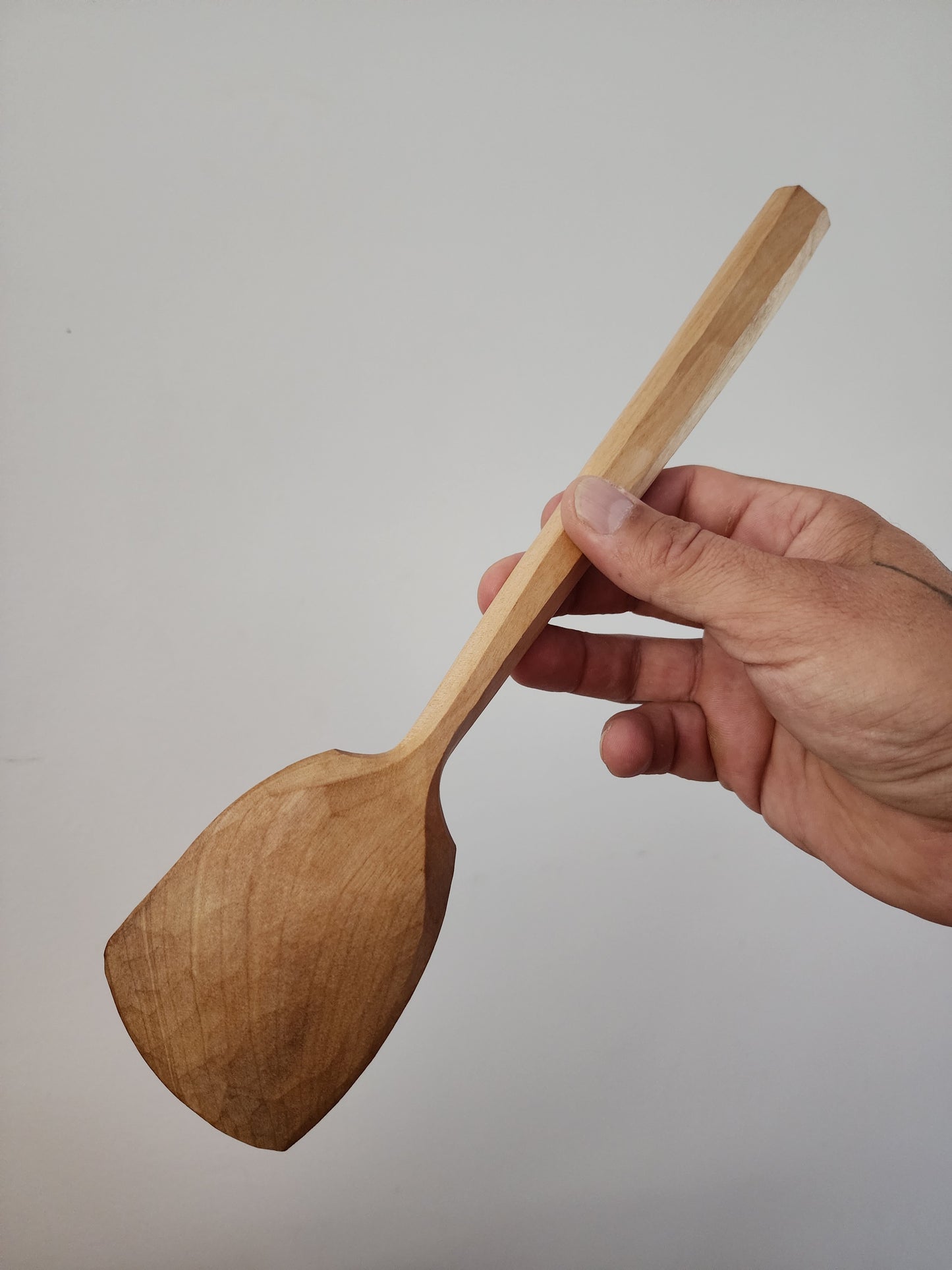 13.5" Birch cooking spoon