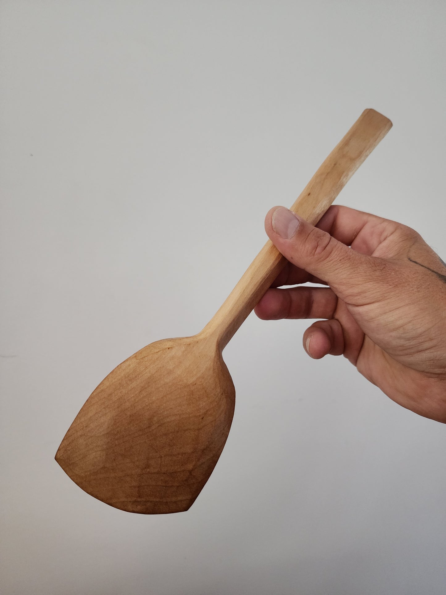 13" Birch cooking spoon